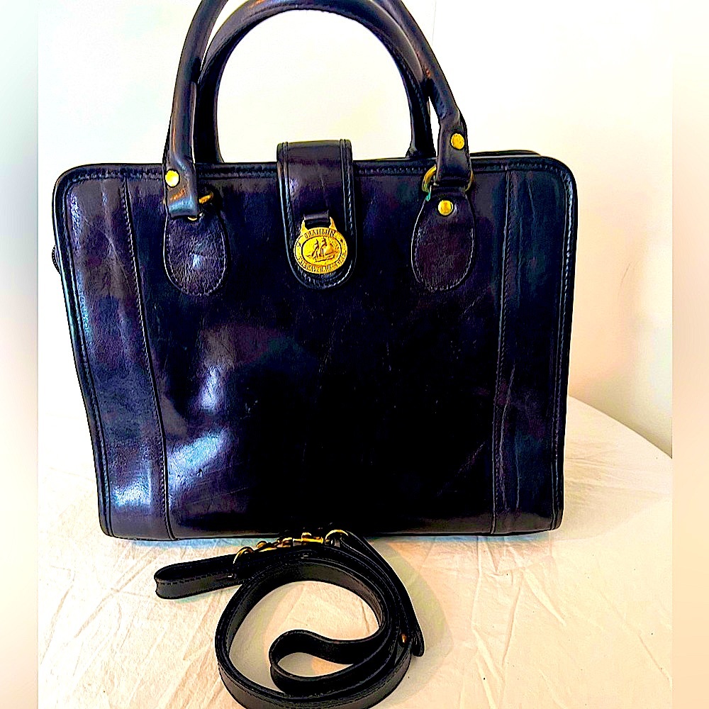 Designer vintage Brahmin Fairhaven Mass USA handbag